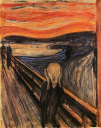 the scream by edvard munch